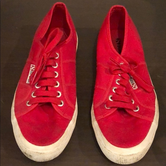 Superga Shoes - Red Supergas Superga Shoes - Red Supergas